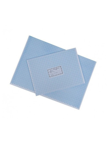 Hartie milimetrica A4 ROM, albastru, set 100 coli