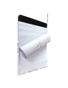 Plic punga curierat CNX, 450x600mm, cu clapa adeziva, gri-negru, set 100 buc