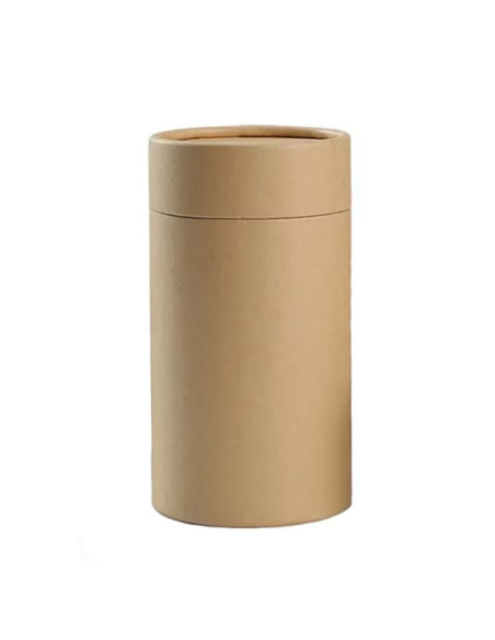 Cutie carton natur, diametru 94mm x 170mm inaltime