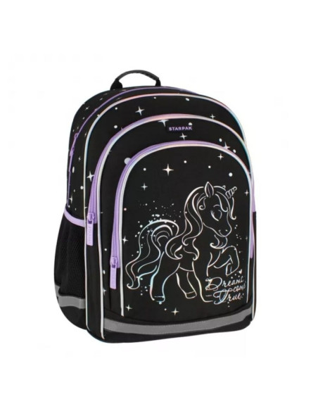 Ghiozdan Starpak Unicorn Holo, 40cm, 40x29x20cm, 527184