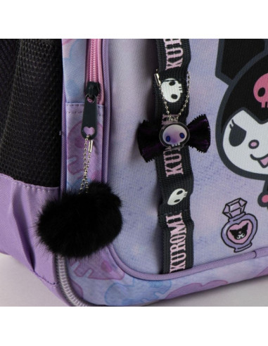 Ghiozdan Cerda Kuromi, 32cm, 2 compartimente, 32x42x15cm, 630855