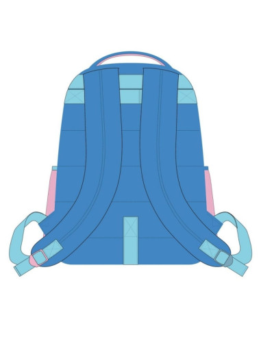 Ghiozdan Cerda Stitch, 32cm, 2 compartimente, 32x42x15cm, 630879