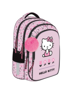 Ghiozdan St.Majewski Hello Kitty, 40cm, 4 compartimente, BPL 58, 699016
