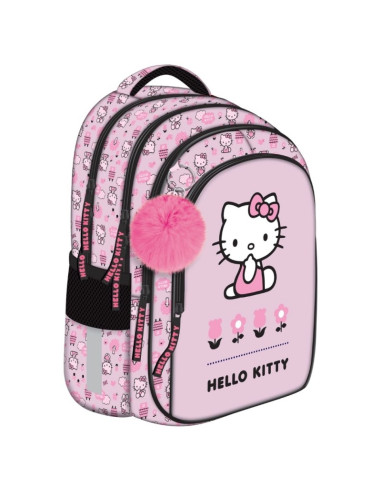 Ghiozdan St.Majewski Hello Kitty, 40cm, 4 compartimente, BPL 58, 699016