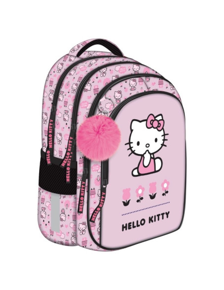 Ghiozdan St.Majewski Hello Kitty, 40cm, 4 compartimente, BPL 58, 699016