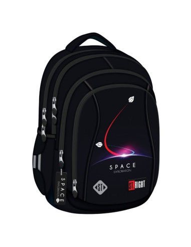 Ghiozdan St.Majewski St. Right Deep Space, 43cm, 4 compartimente, BP04, 697777