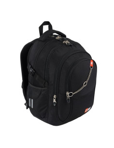 Ghiozdan St.Majewski St. Right X White, 43cm, 4 compartimente, BP01, 683381