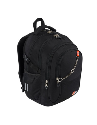 Ghiozdan St.Majewski St. Right X White, 43cm, 4 compartimente, BP01, 683381