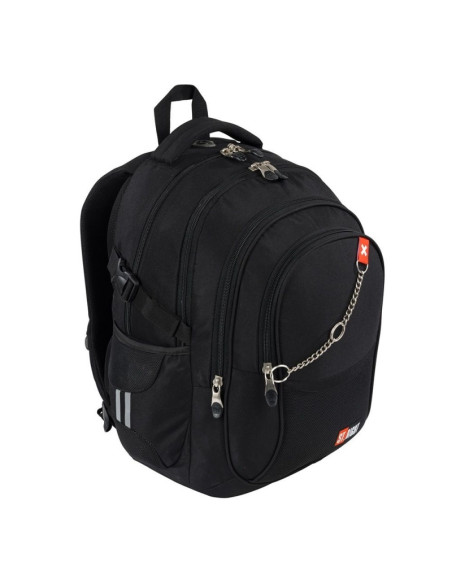 Ghiozdan St.Majewski St. Right X White, 43cm, 4 compartimente, BP01, 683381