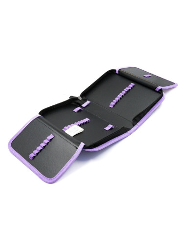 Penar neechipat Starpak Unicorn, 1 fermoar, 2 extensii, negru cu mov, 527204