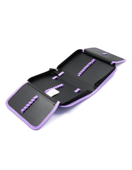 Penar neechipat Starpak Unicorn, 1 fermoar, 2 extensii, negru cu mov, 527204