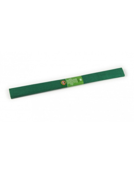 Hartie creponata Koh-i-noor K9755-19, 50x200cm, verde inchis, set 10 buc