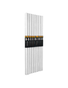 Hartie creponata Colorarte C01, 50x200cm, alb, set 10 role 2
