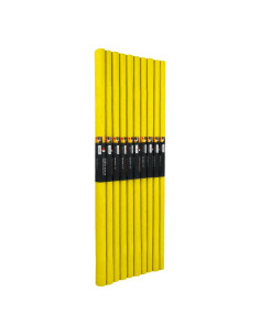 Hartie creponata Colorarte C04, 50x200cm, galben lamaie, set 10 role 2