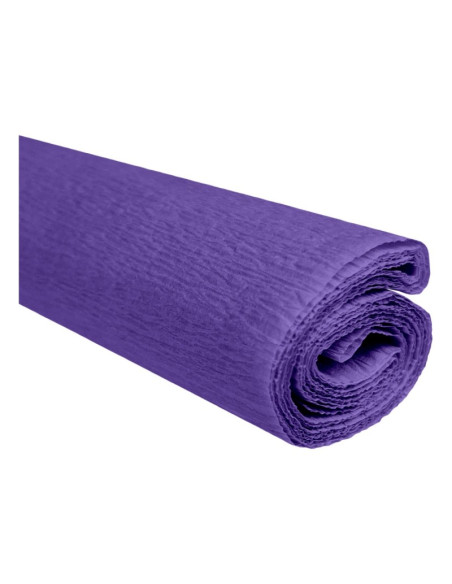 Hartie creponata Colorarte C18, 50x200cm, lila, set 10 role