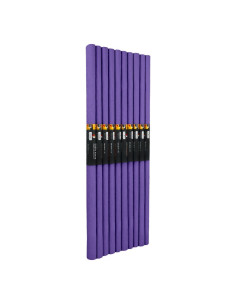 Hartie creponata Colorarte C18, 50x200cm, lila, set 10 role 2