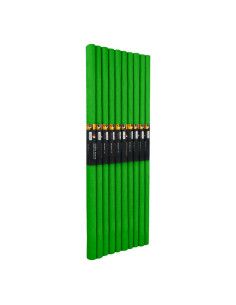 Hartie creponata Colorarte C30, 50x200cm, verde deschis, set 10 role 2