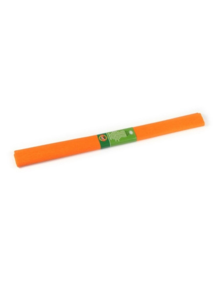 Hartie creponata Koh-i-noor K9755-11, 50x200cm, portocaliu deschis, set 10 role