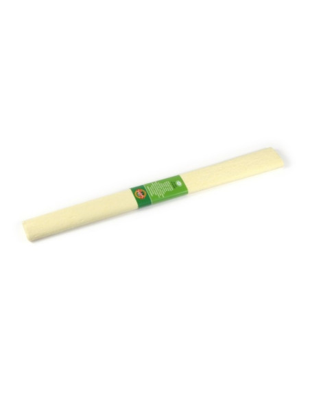 Hartie creponata Koh-i-noor K9755-08, 50x200cm, galben deschis, set 10 role