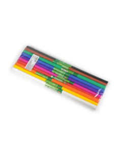 Hartie creponata Koh-i-noor K9755-37, 50x200cm, diverse culori, set 10 role