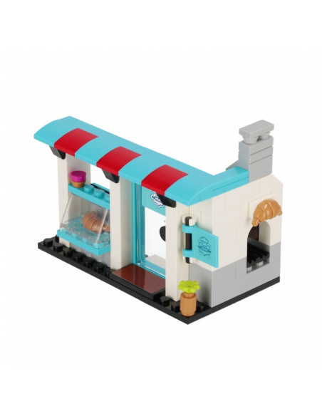 Set de constructie Alleblox Girls World - stand de brutarie - AB6025 / 547905, 99 piese, 6+
