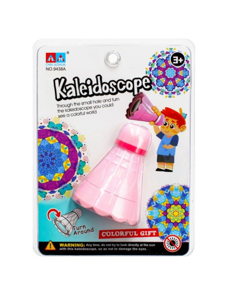 Caleidoscop - fluturas de badminton - plastic, diverse culori, MegaCreative 482355, 3+ ani