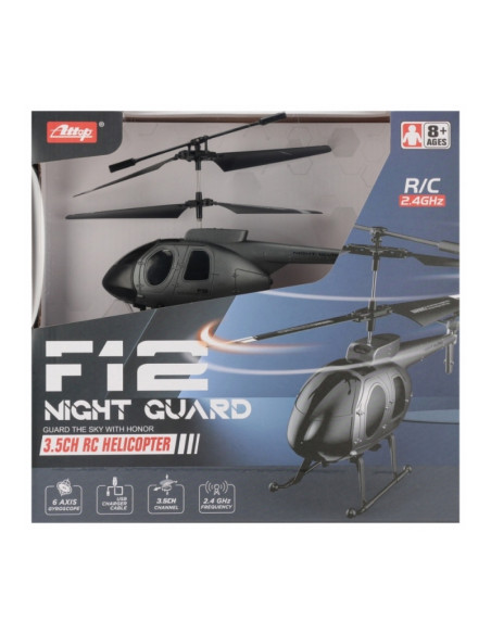 Jucarie elicopter cu telecomanda MegaCreative 569009, 22x14x5cm, cablu usb, pvc, +8ani