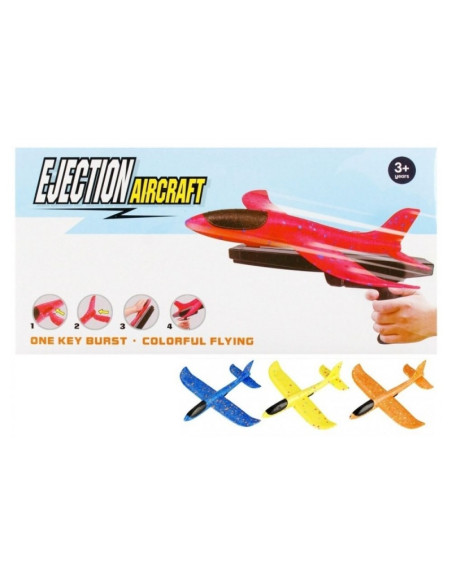 Avion cu lansator MegaCreative 531482, 35cm, polistiren, 3+ ani