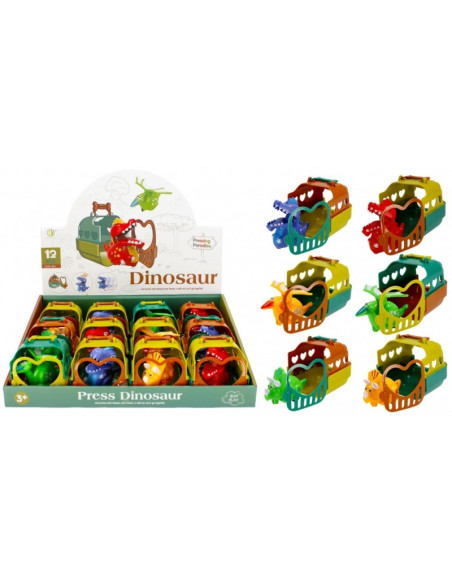 Figurina - dinozaur cu gentuta, diverse modele, 3+ ani, MegaCreative, 481642