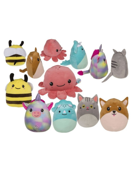 Jucarie figurina XL animalute Squishy Out of the blue 61/6732 / 35244, 6 modele asortate, 30cm