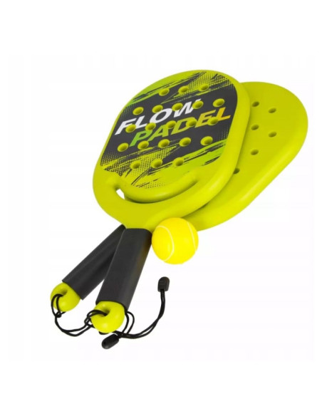 Set Tenis, include 2 rachete padel, minge, husa, 22x46x3 cm, 3+ ani, MegaCreative, 577842