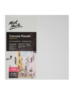 Panza pictura 20.4x20.4cm, Mont Marte, CMPL2020, 3mm x 2buc/set (carton panzat)