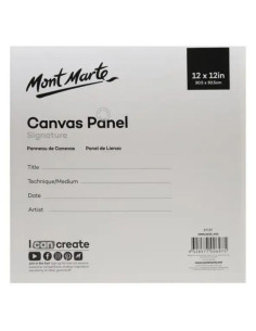 Panza pictura 30.5x30.5cm, Mont Marte, CMPL3030, 3mm x 2buc/set (carton panzat) 2