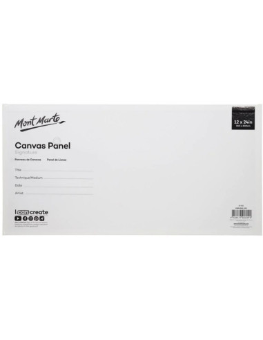 Panza pictura 30.5x60.9cm, Mont Marte, CMPL3060, 3mm (carton panzat)