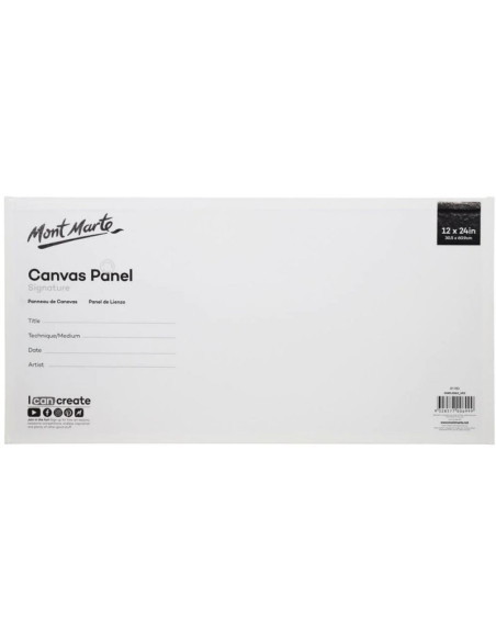 Panza pictura 30.5x60.9cm, Mont Marte, CMPL3060, 3mm (carton panzat)
