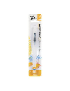 Pensula Mont Marte MPB0096, varf rotund, M (4mm) pentru acuarele apa, set 1 bucata