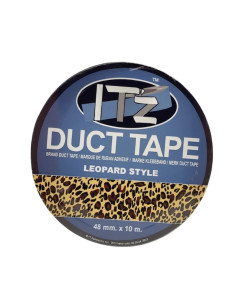 Banda adeziva decorativa, 48mm x 10m, ITZ DucTape 10, Leopard Style 02100 2