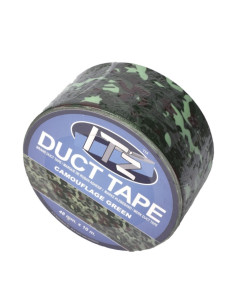 Banda adeziva decorativa, 48mm x 10m, ITZ DucTape 13, Camouflage Green 02131