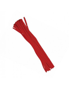 Accesorii creatie - sarma plusata, rosu, set 25 buc, Colorarte 2