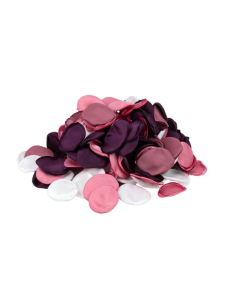 Accesorii creatie ROSEPETAL-34, petale textura matase, nuante de mov, set 200 buc