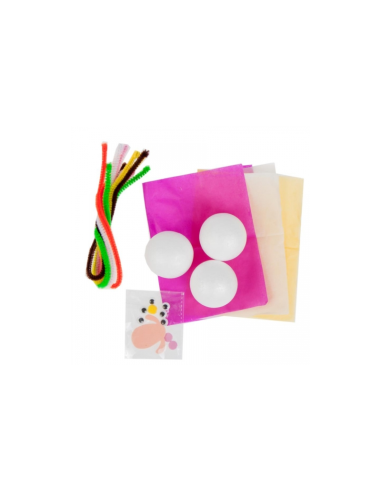 Accesorii creatie - polistiren + sarma plusata model animale, Craft With Fun, 445964