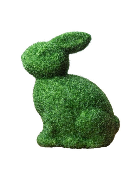 Accesorii creatie - polistiren - iepure, verde, 10cm, cu sclipici, Colorarte