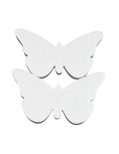 Accesorii creatie - polistiren - fluture, 16cm, set 2 buc, Colorarte MY031 2