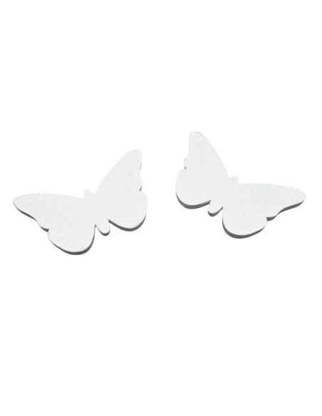 Accesorii creatie - polistiren - fluture, 16cm, set 2 buc, Colorarte MY031