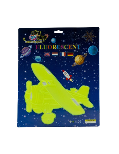 Sticker fluorescent CNX, A4, pentru perete, diverse modele