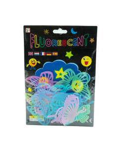 Sticker fluorescent CNX, A5, pentru perete, diverse modele 2