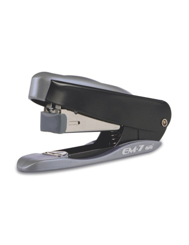 Capsator STD EM-7, 24/6, 20 coli, 25mm, plastic, argintiu/negru