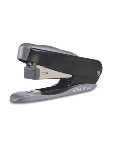 Capsator STD EM-7, 24/6, 20 coli, 25mm, plastic, argintiu/negru