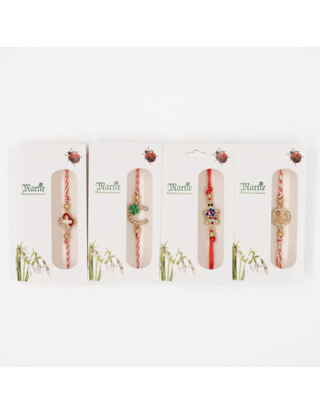 Martisor - Bratara cu snur textil, diverse modele