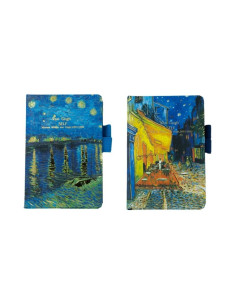 Jurnal C6 CNX 6500-8, 160 pagini, peisaje, coperta carton, cu suport de pix